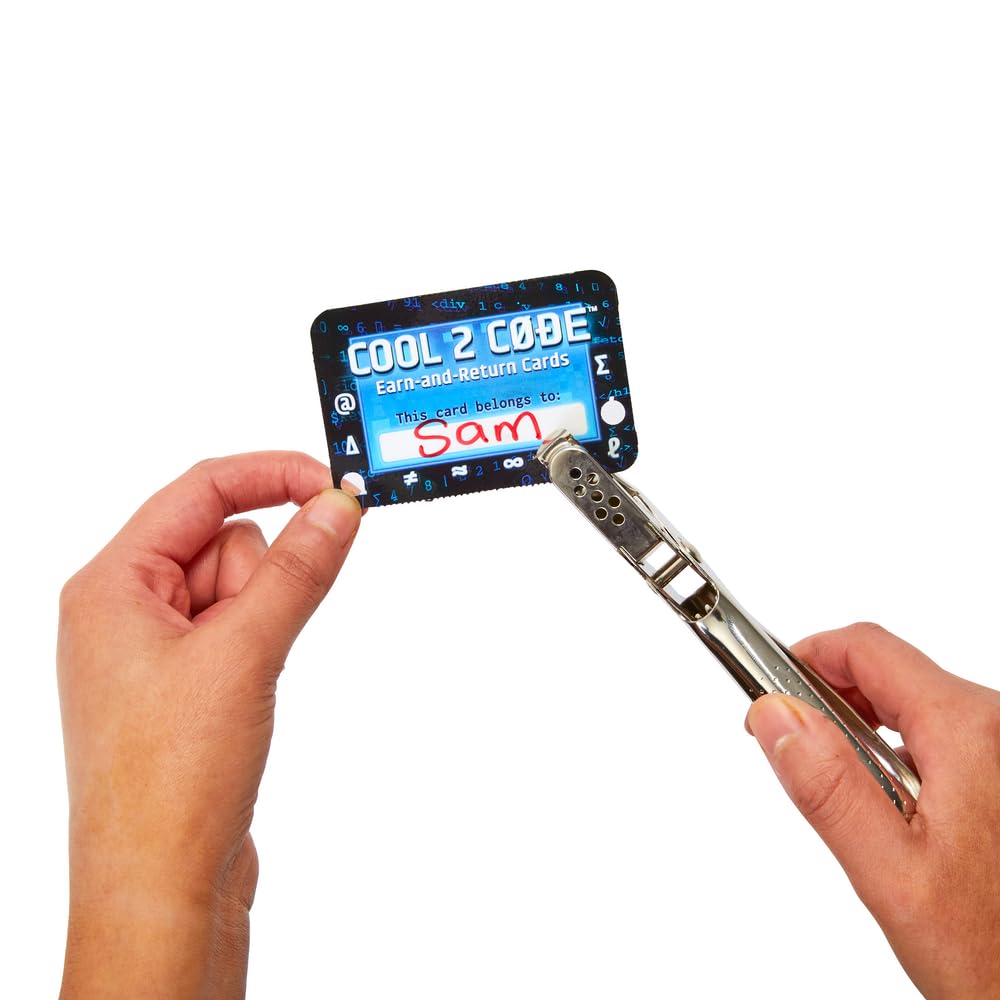 Really Good Stuff Cool 2 Code Punch Cards - 70 Cards - Image 2