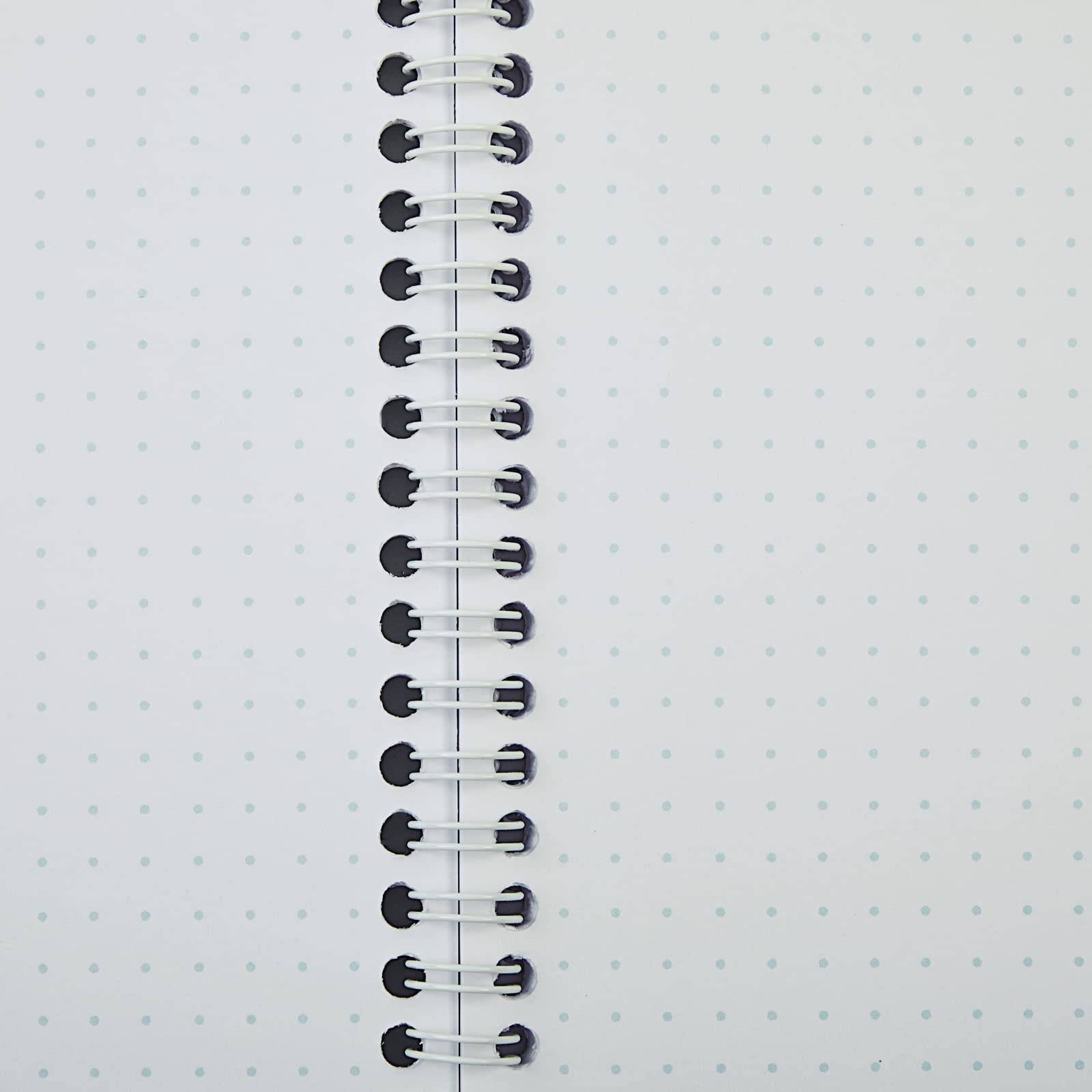 Really Good Stuff Cool and Calm Dot Grid Spiral Journals - Set of 6 - Image 7