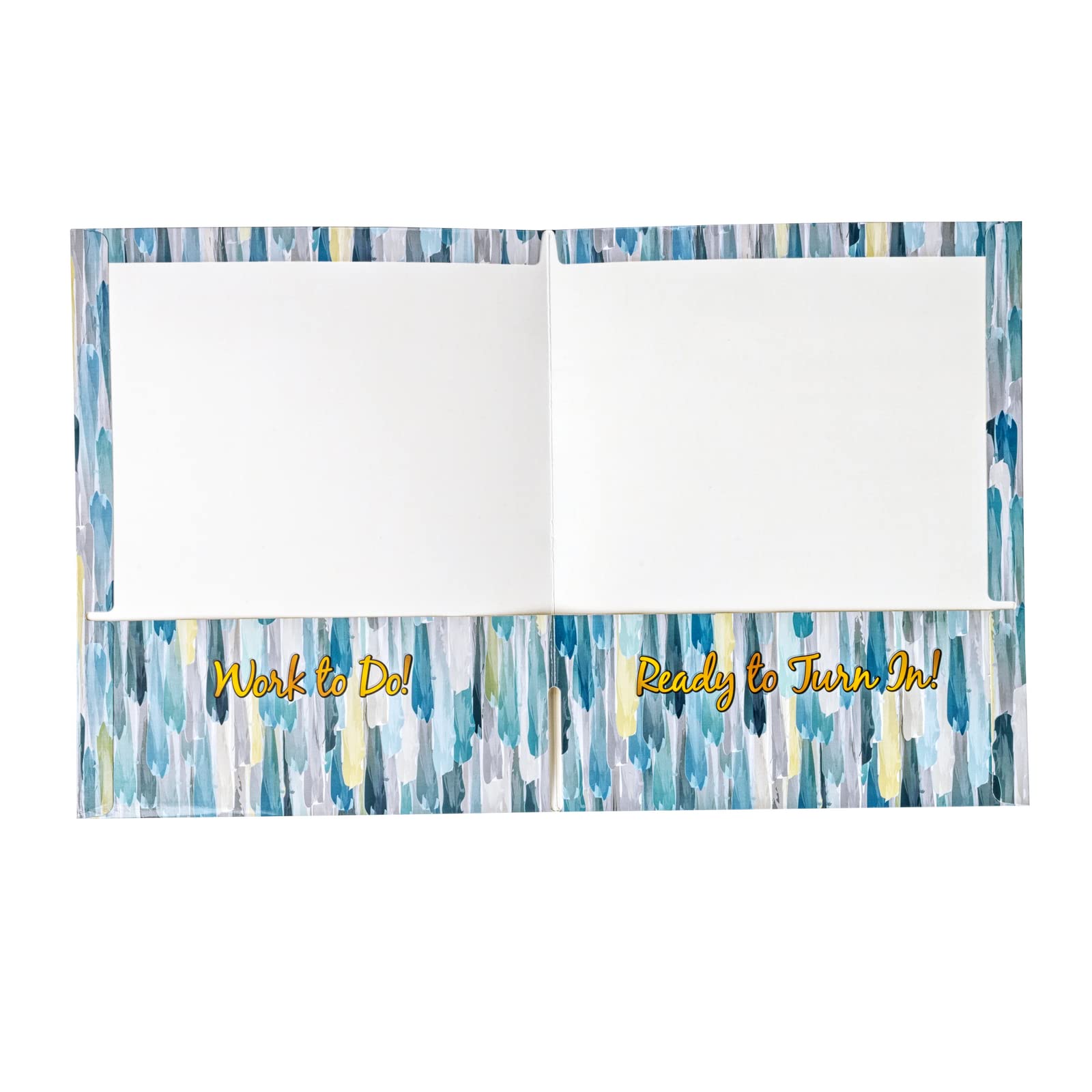 Really Good Stuff Cool and Calm Homework Folders - Set of 12 - Image 6