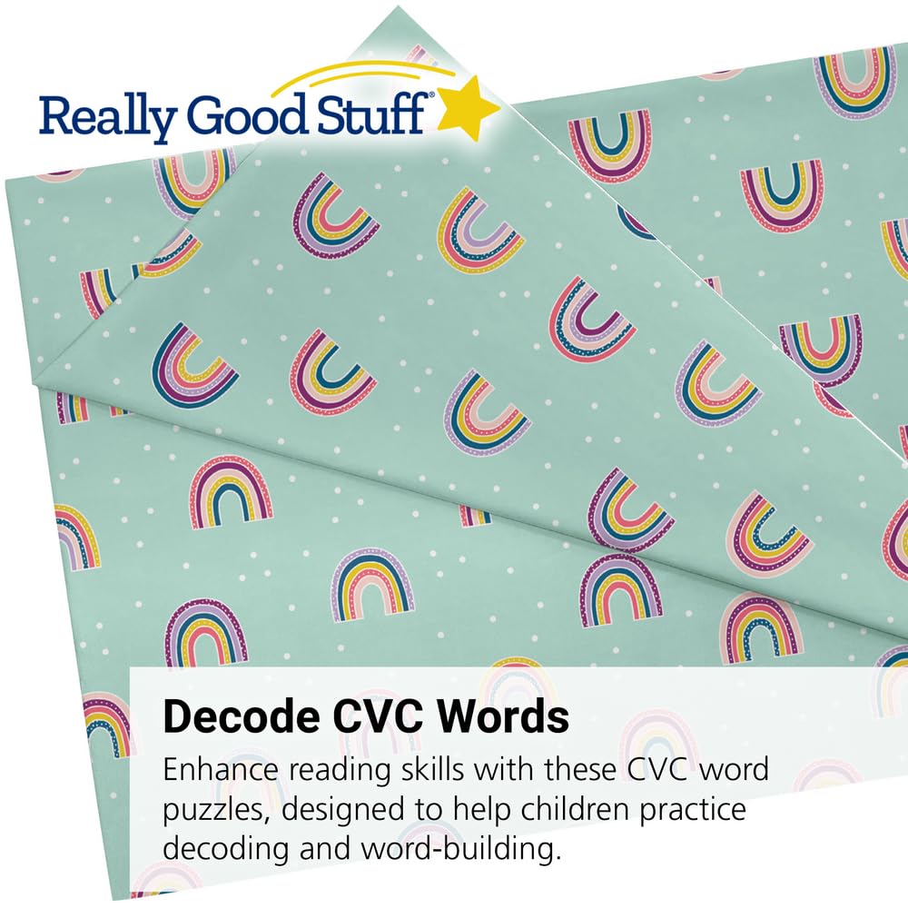 Really Good Stuff Crack The Code CVC Word Puzzles - Image 3