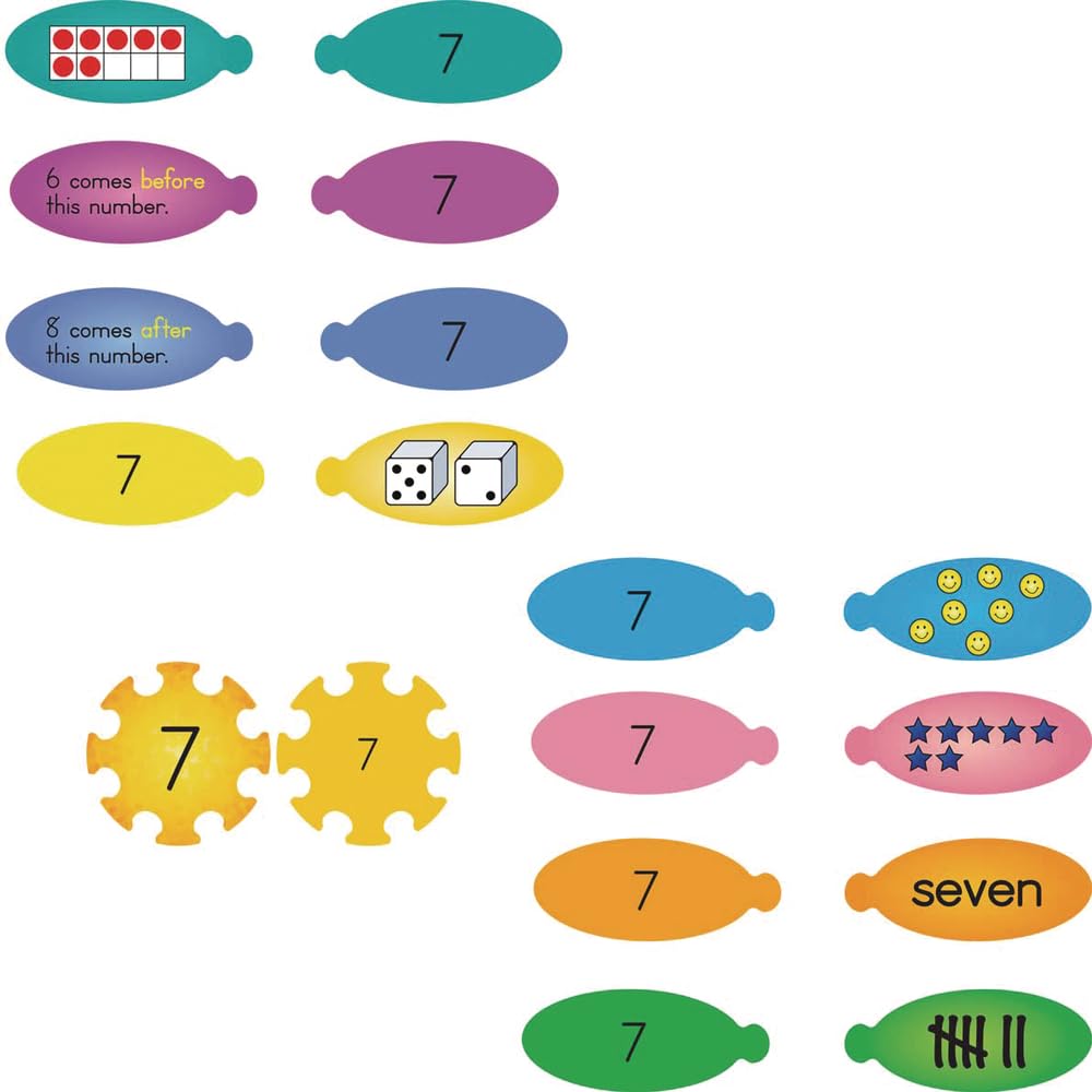 Really Good Stuff Daisy Puzzles - Number Sense 0 to 20 Set - Image 3