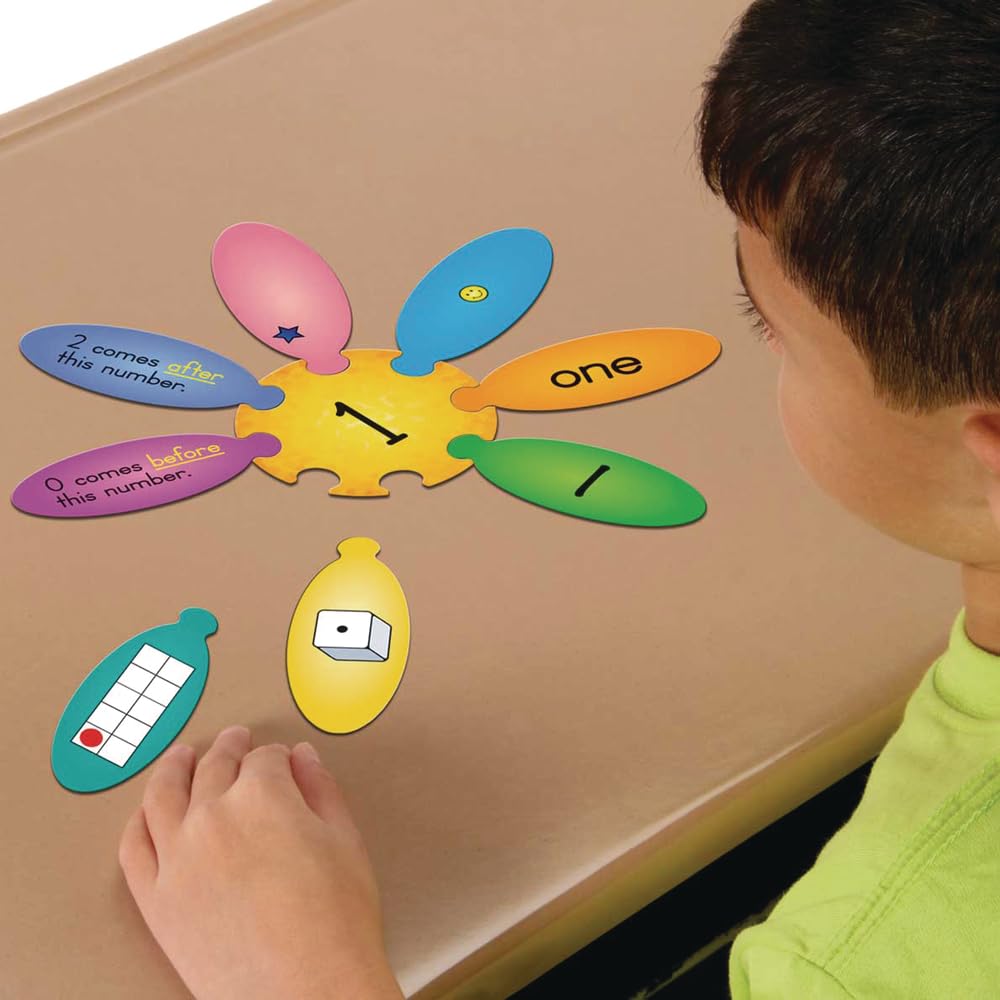 Really Good Stuff Daisy Puzzles - Number Sense 0 to 20 Set - Image 4
