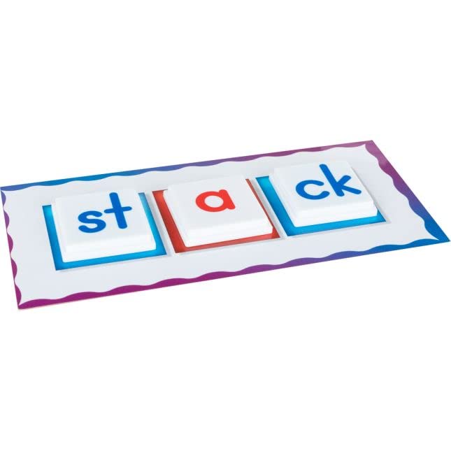 Really Good Stuff Digraphs Stacking Tiles Game - 1 Game - Image 6