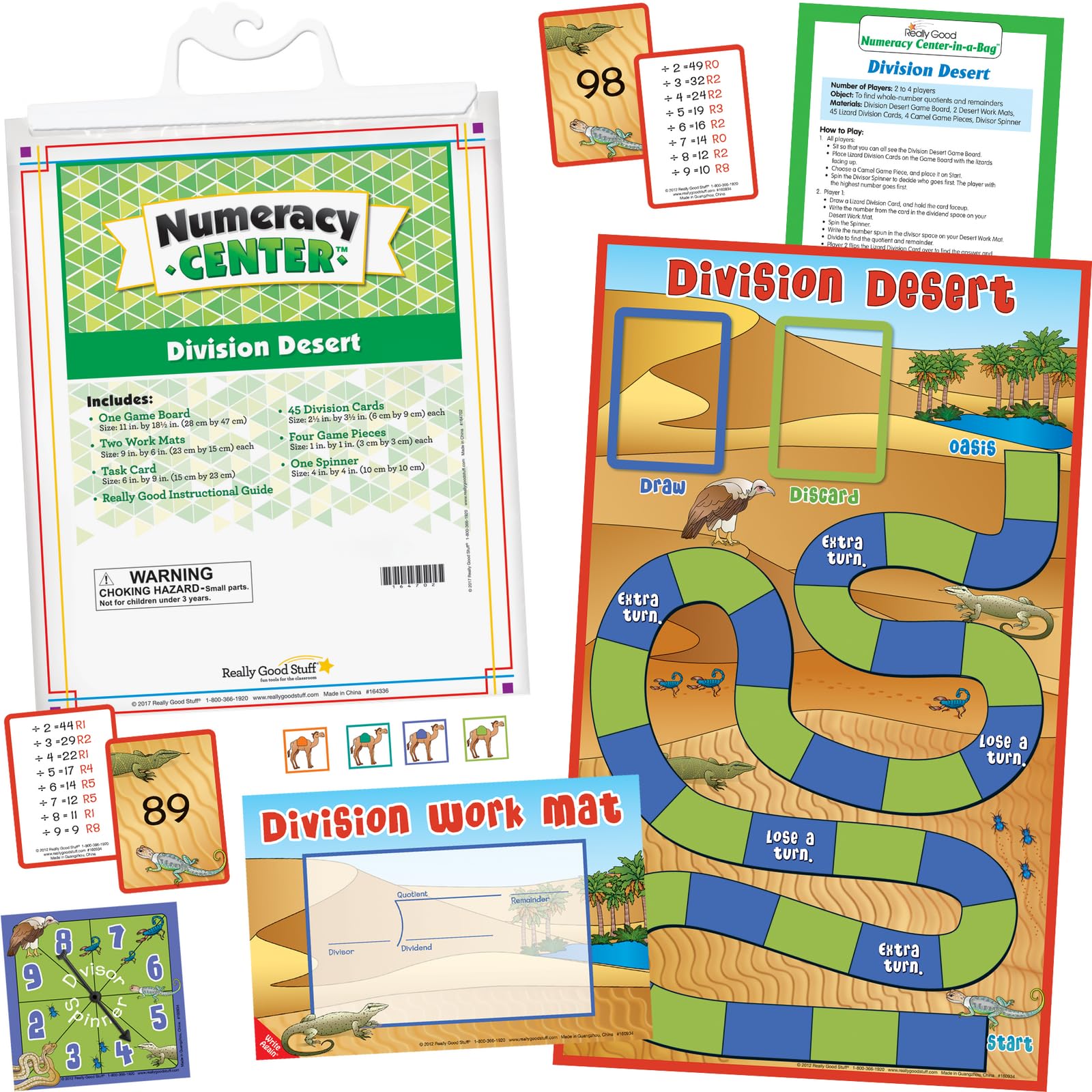 Really Good Stuff Division Desert Numeracy Center - 1 numeracy Center