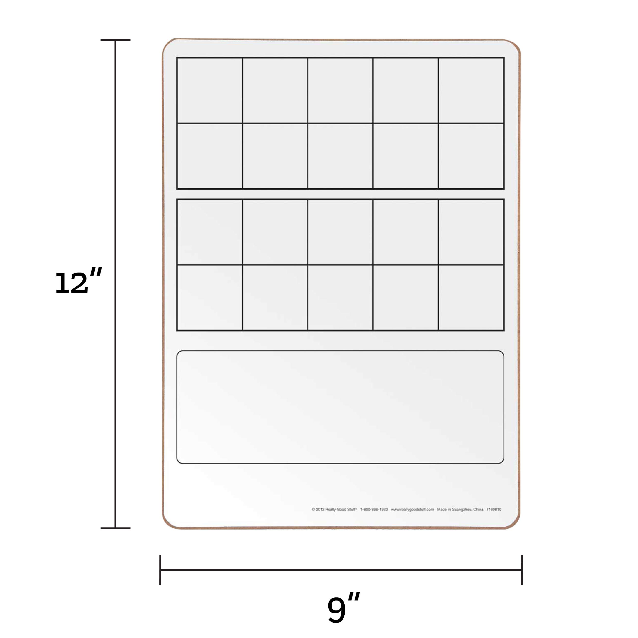 Really Good Stuff Double Ten-Frame Dry Erase Board Set - Image 6