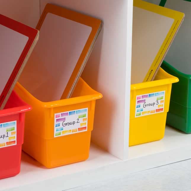 Really Good Stuff Dry Erase Boards - Set of 6-6 Colors - Image 4