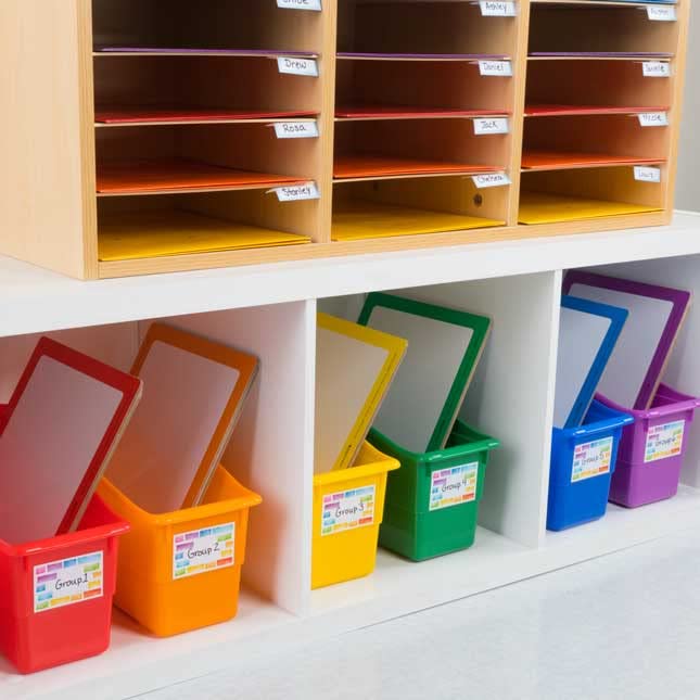 Really Good Stuff Dry Erase Boards - Set of 6-6 Colors - Image 5
