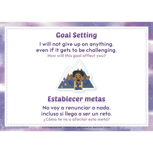 Really Good Stuff Dual Language SEL Conversation Cards For Home (Lenguaje Dual - Tarjetas de Conversación para el Hogar) - 18 Cards - Image 8