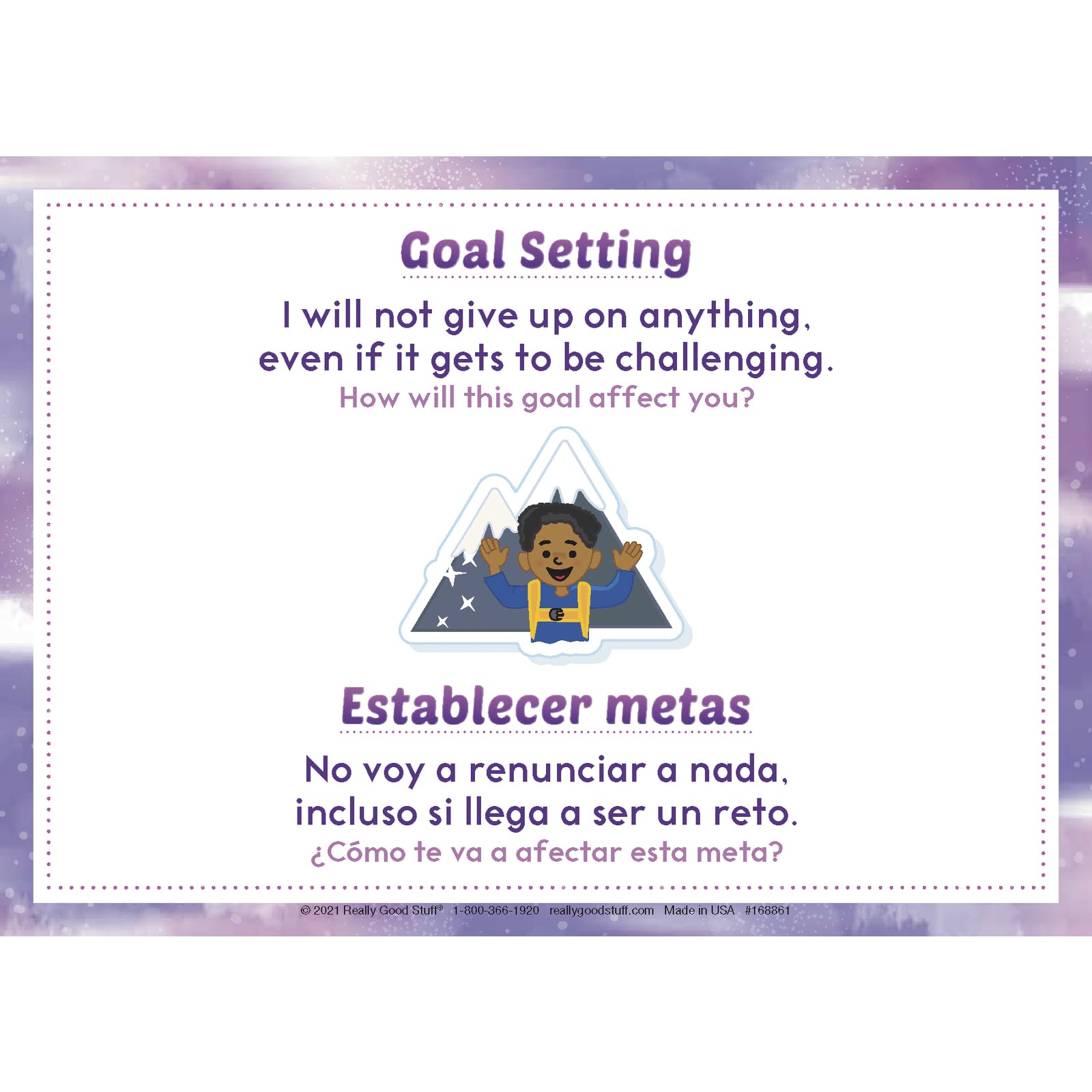 Really Good Stuff Dual Language SEL Conversation Cards For Home (Lenguaje Dual - Tarjetas de Conversación para el Hogar) - 18 Cards - Image 9