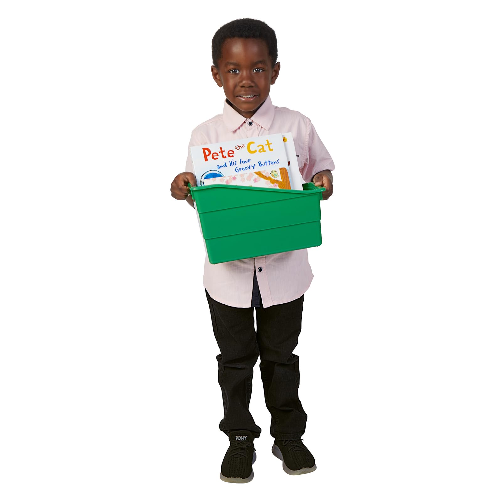 Really Good Stuff Durable Magazine, Book, Folder and File Holders ? Ideal for Narrow or Vertical Storage Needs ? Instantly Color Code Your Classroom ? Choose from 22 Colors (Single Color Set of 12) - Image 8