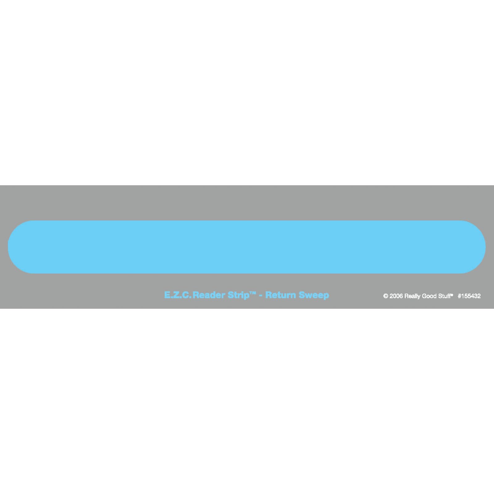 Really Good Stuff E.Z.C. Strips - Return Sweep - 30 Strips