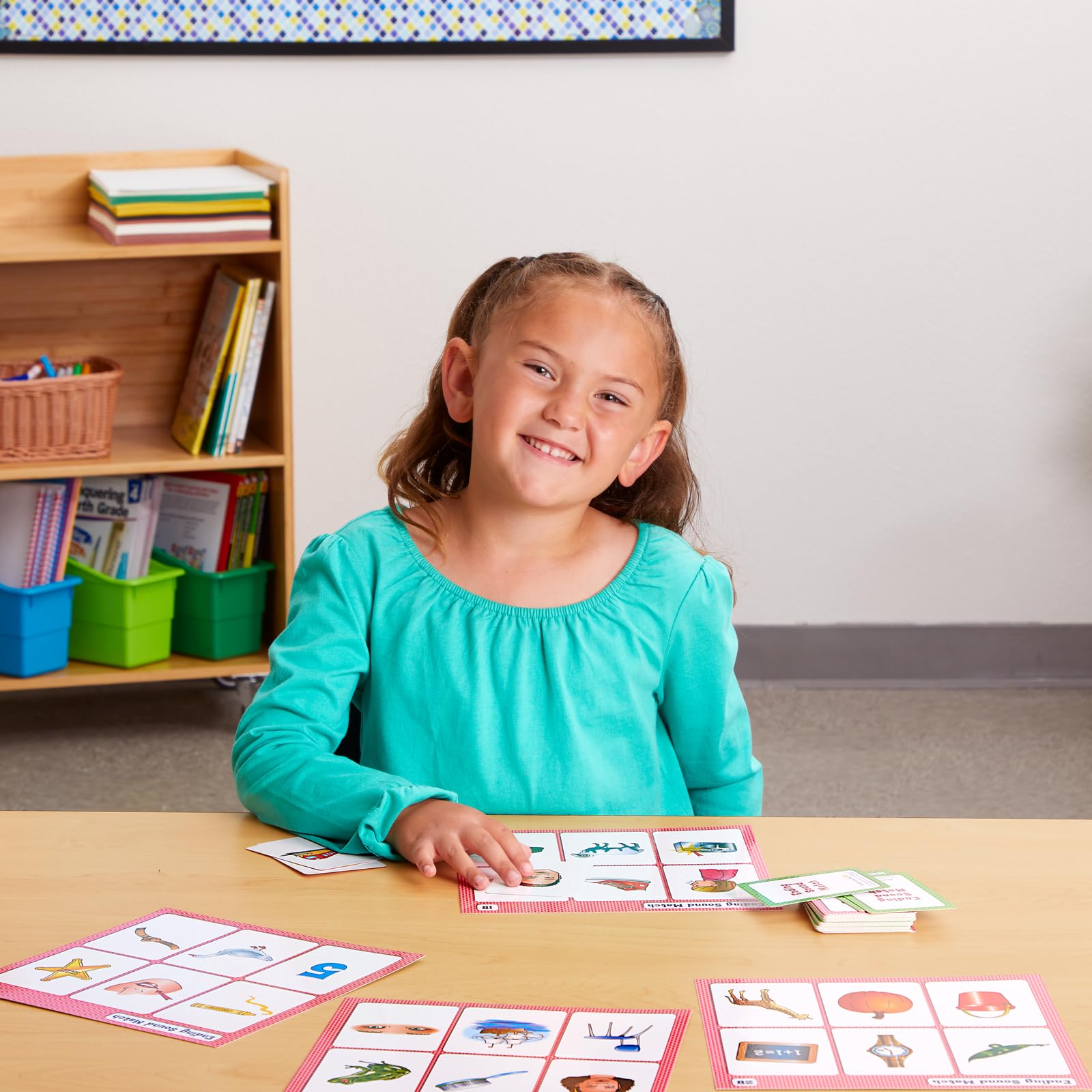 Really Good Stuff Ending Sound Match Literacy Center - 1 Literacy Center - Image 3