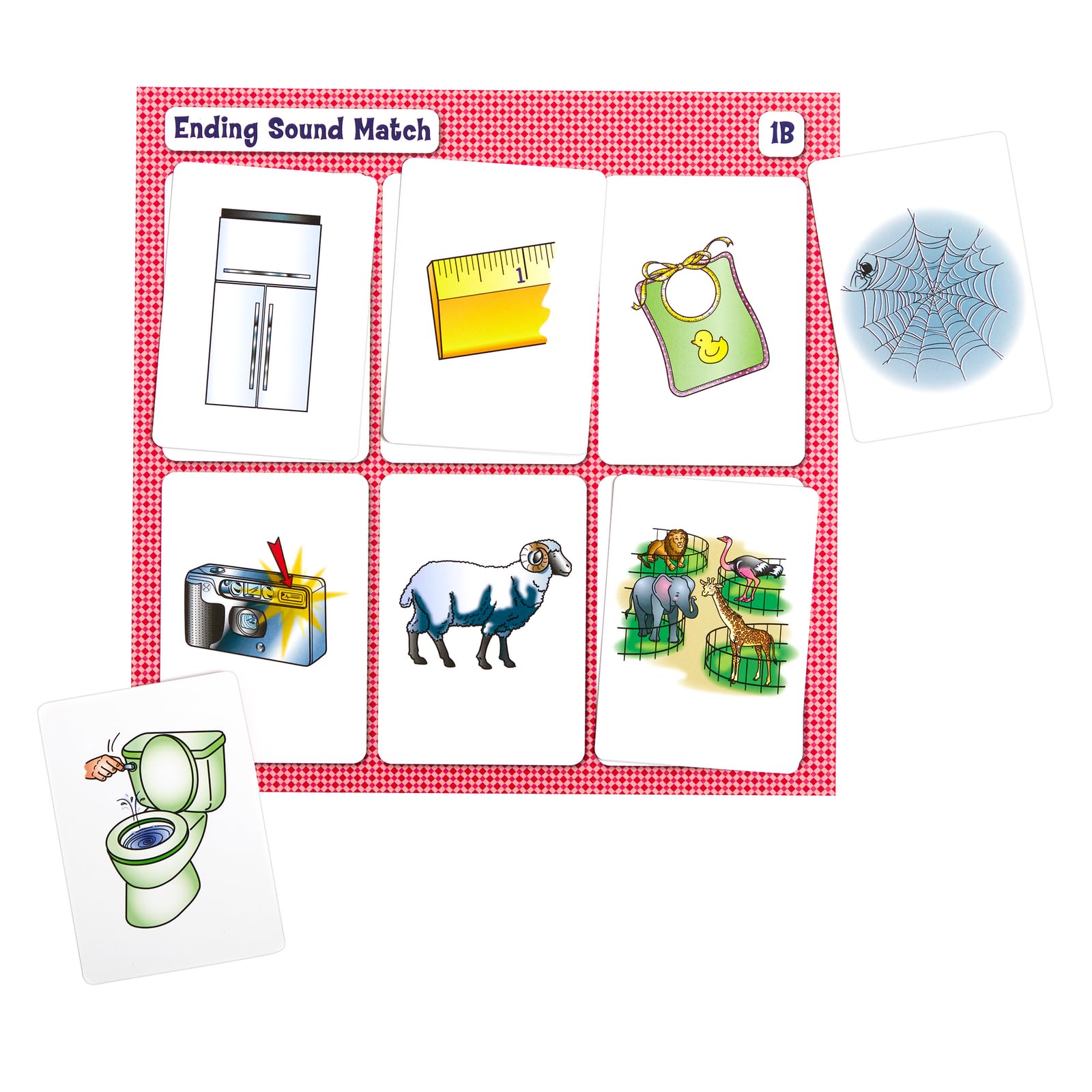 Really Good Stuff Ending Sound Match Literacy Center - 1 Literacy Center - Image 5