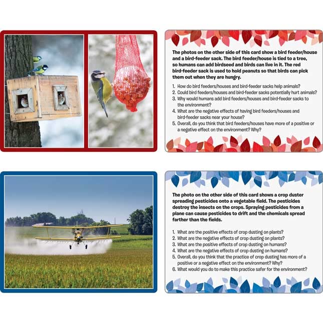 Really Good Stuff Environmental Impact Photo Cards - 25 Cards - Image 3