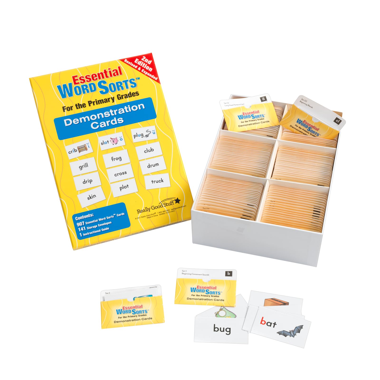 Really Good Stuff Essential Word Sorts Demonstration Cards for Primary Grades, 2nd Edition - Image 3
