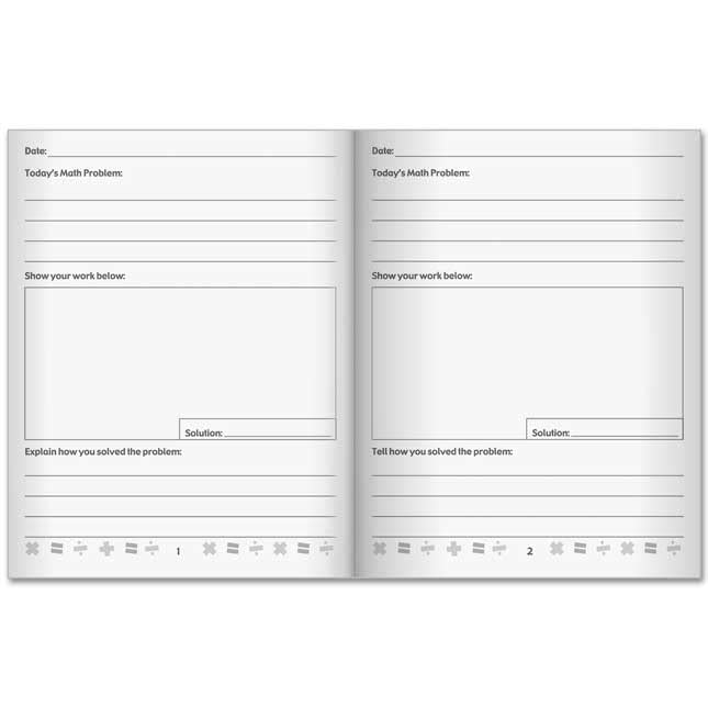 Really Good Stuff Explain Your Thinking Math Journals - Intermediate - 12 journals - Image 4