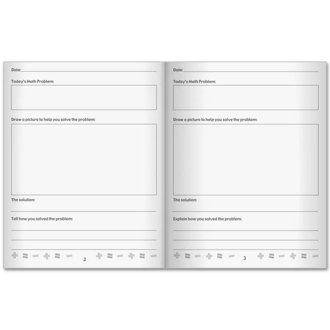 Really Good Stuff Explain Your Thinking Math Journals - Primary - 12 journals - Image 4