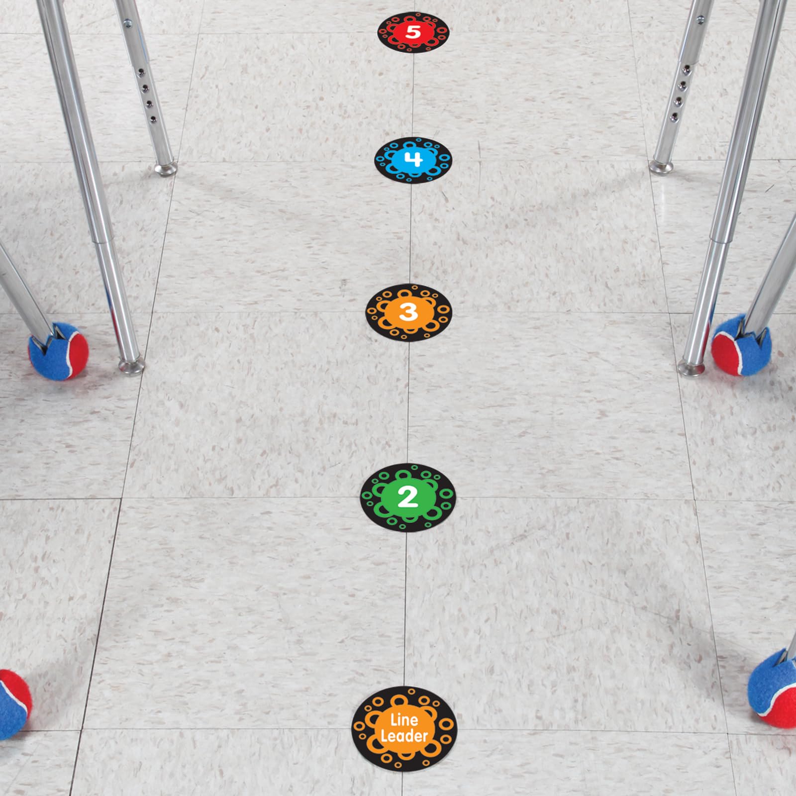 Really Good Stuff EZ Stick™ Classroom Line-Up Helpers - 36 Decals - Image 3