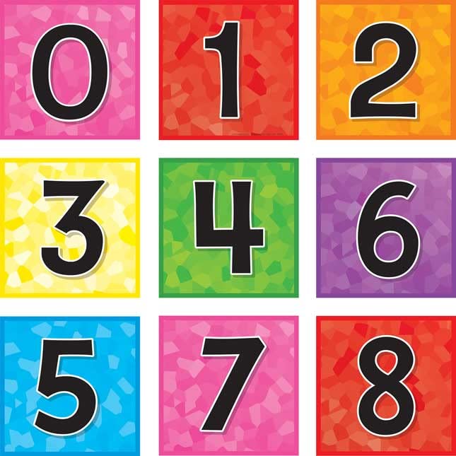 Really Good Stuff EZ Stick Jumbo Number Line - 66 Pieces - Image 3