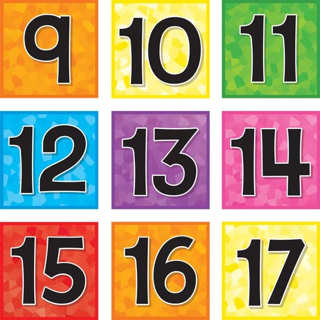 Really Good Stuff EZ Stick Jumbo Number Line - 66 Pieces - Image 4