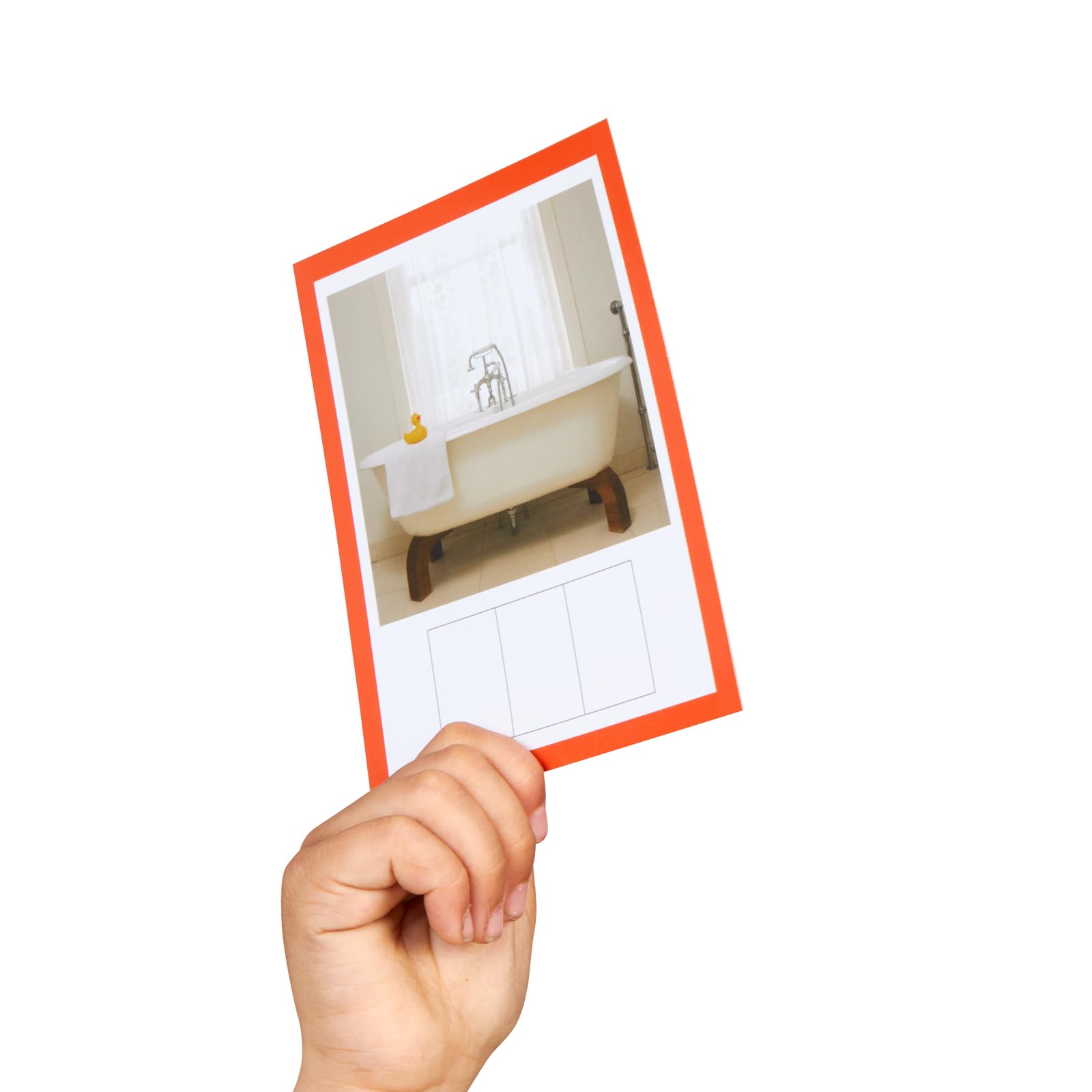 Really Good Stuff EZread CVC Make-A-Word Photo Card and Letter Tile Kit - 47 Cards, 73 Letter Tiles - Image 6