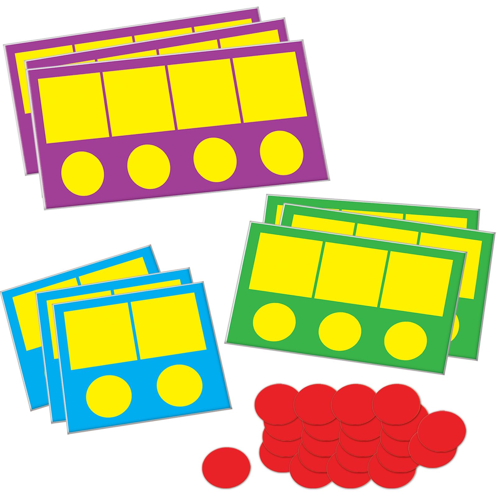 Really Good Stuff EZread Magnetic Sound Box Mats and Chips