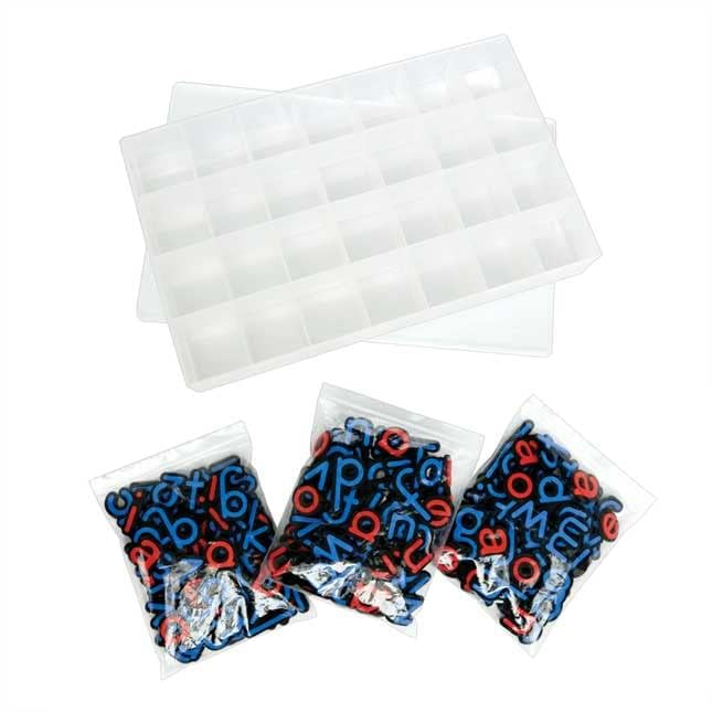 Really Good Stuff EZread Soft Touch Expanded Magnetic Letters and Storage Case - Image 3