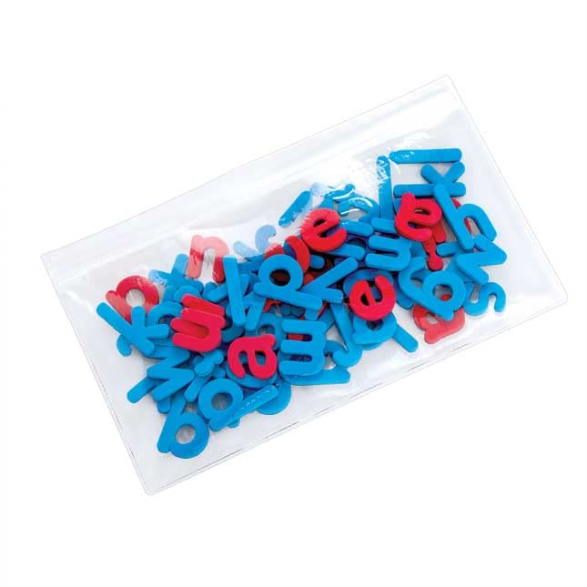 Really Good Stuff EZread Soft Touch Foam, Color-Coded, Magnetic Lowercase Letters 6 Pack - Image 6