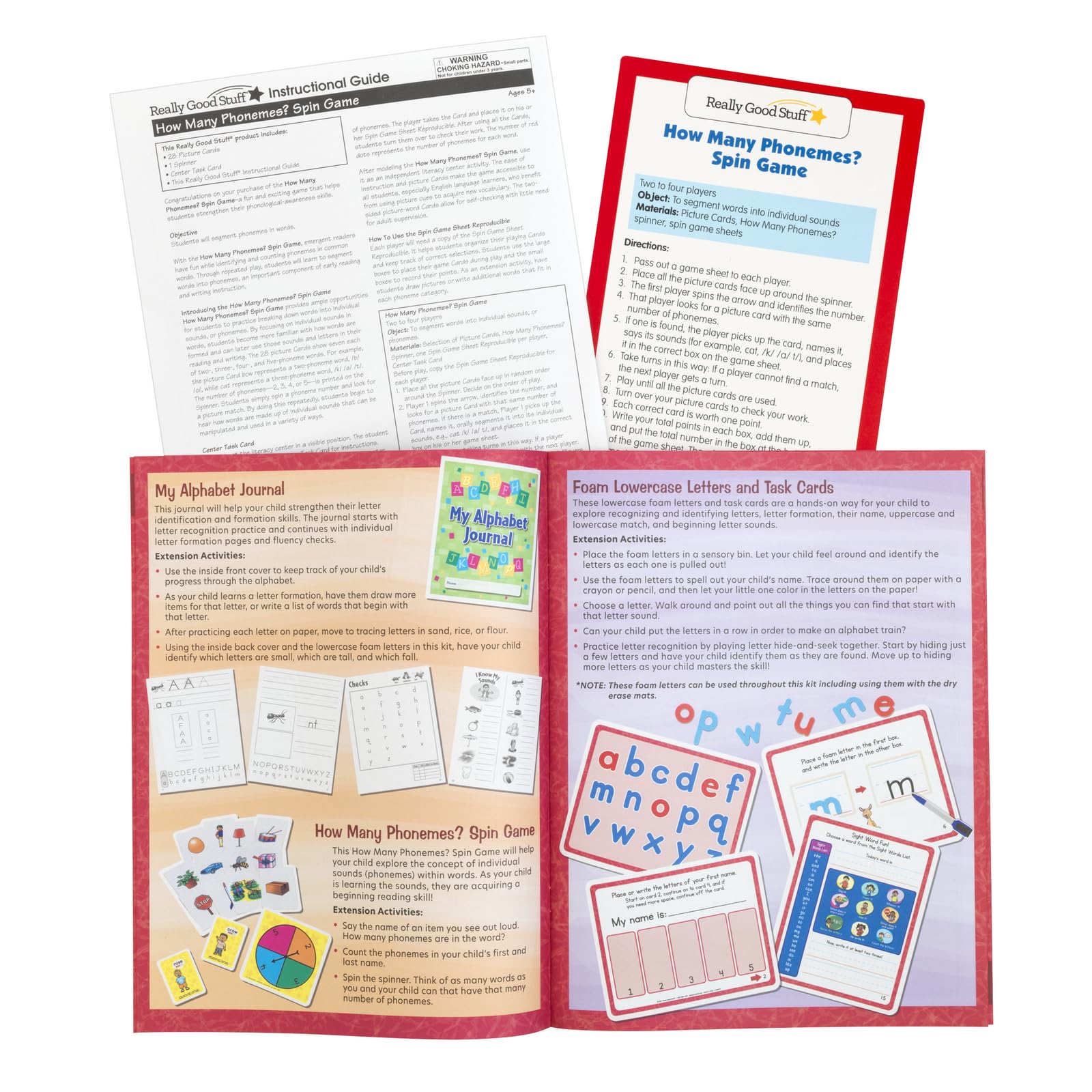 Really Good Stuff Family Engagement Reading - Read, Write and Play Pack - Kindergarten - Image 2