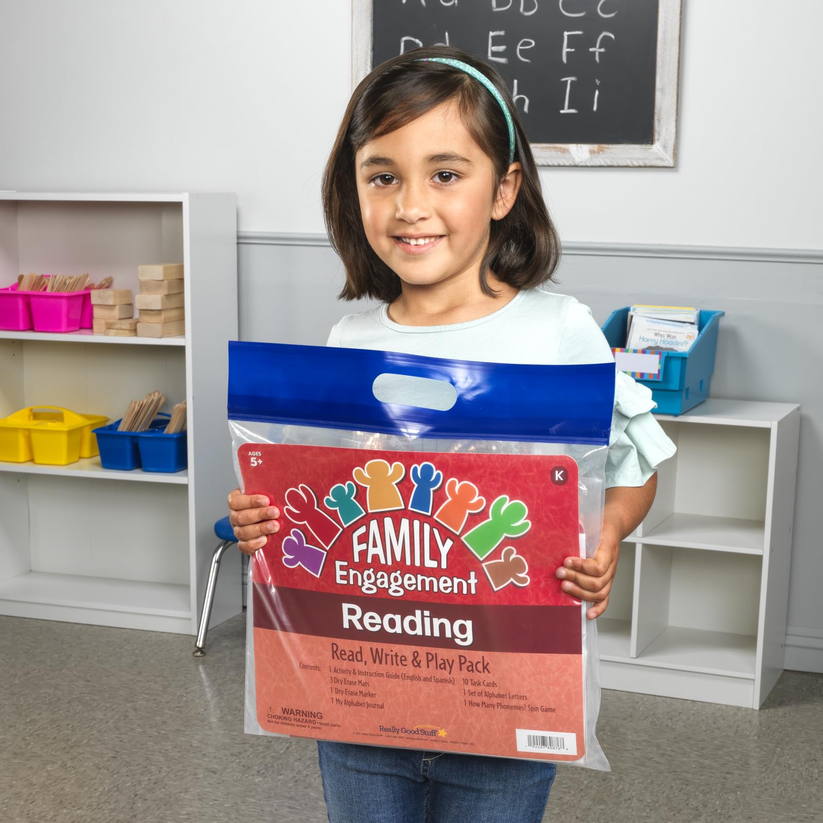 Really Good Stuff Family Engagement Reading - Read, Write and Play Pack - Kindergarten - Image 7