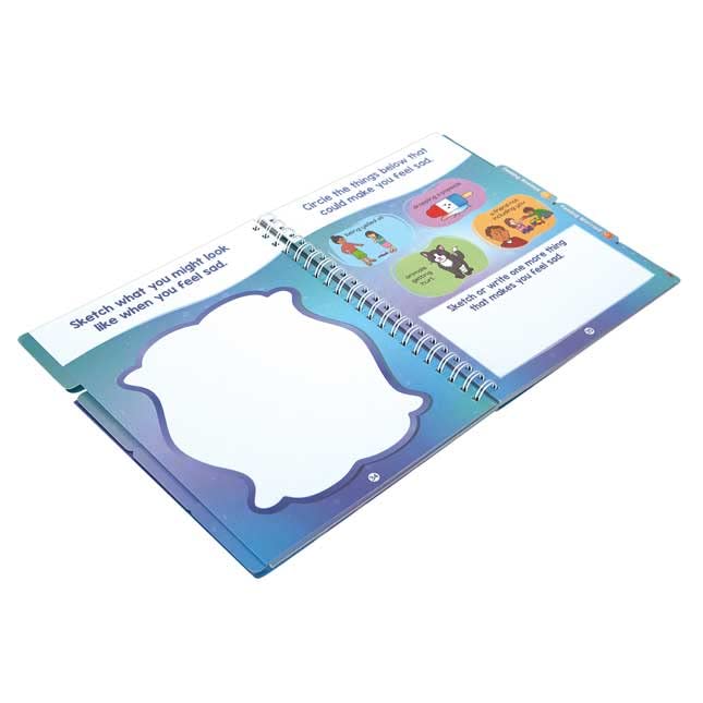Really Good Stuff Feelings Flip Dry Erase Book –Set of 2– Help Children Identify, Learn, and Manage Feelings -Learning Activities to Express Emotions - Image 4