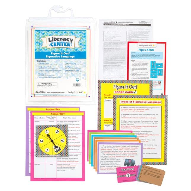 Really Good Stuff Figure It Out! Figurative Language Literacy Center - 1 Literacy Center - Image 6