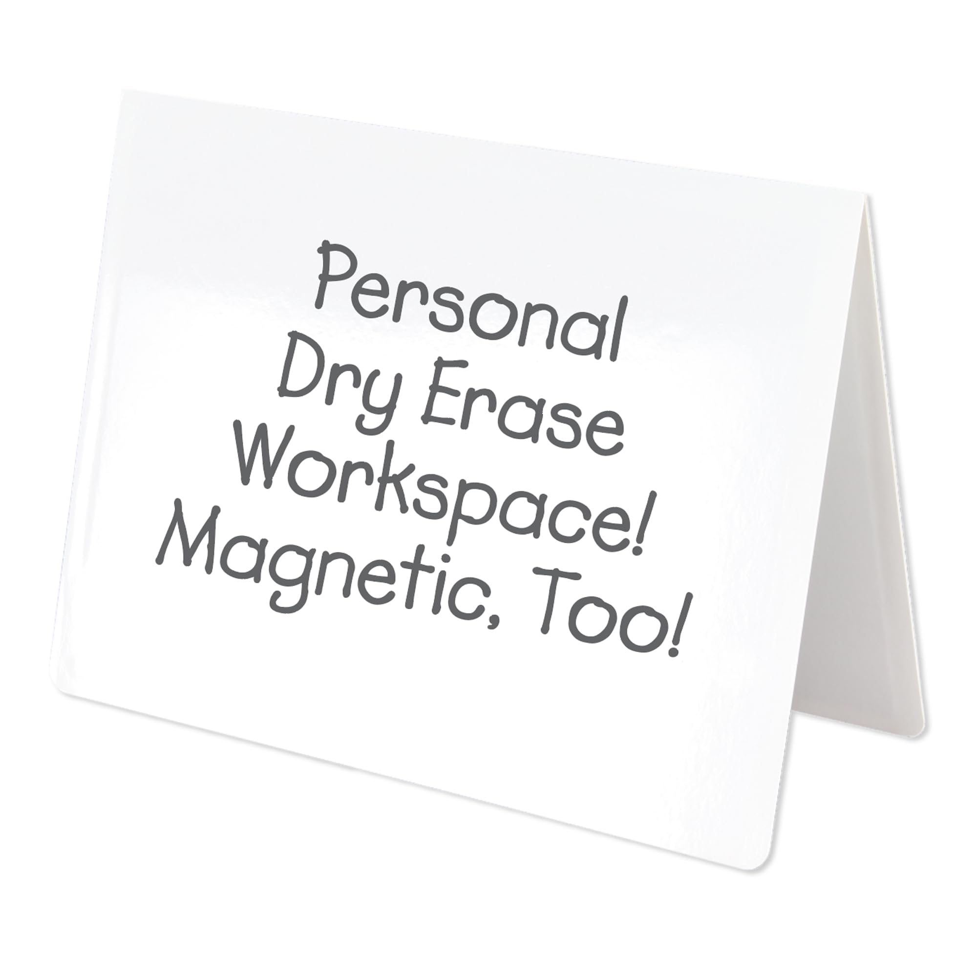 Really Good Stuff Folding Magnetic Dry Erase Activity Boards - Blank - 6 Boards - Image 2