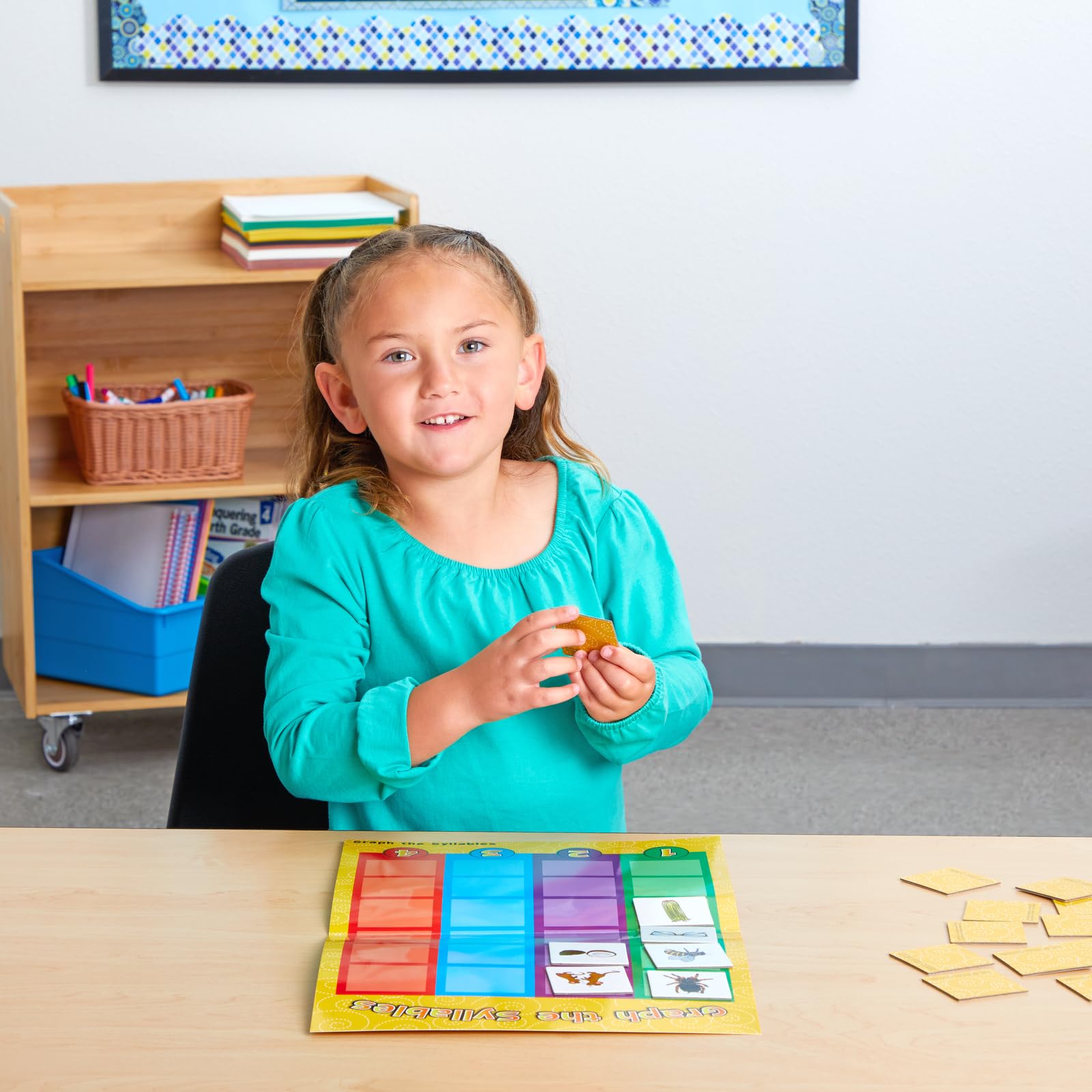 Really Good Stuff Graph The Syllables Literacy Center - 1 Literacy Center - Image 3