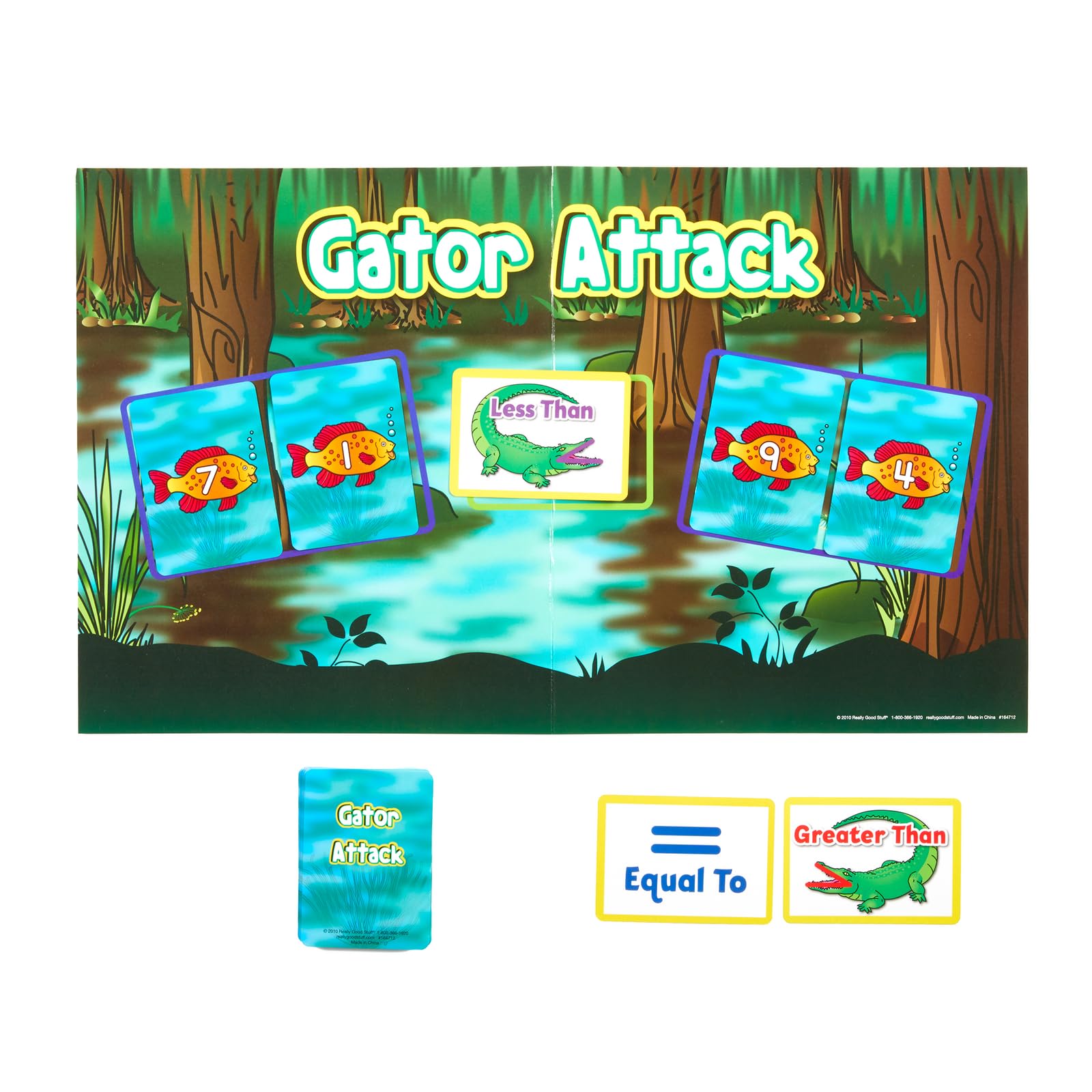 Really Good Stuff Greater Than and Less Than Gator Attack Numeracy Center - 1 numeracy Center - Image 4