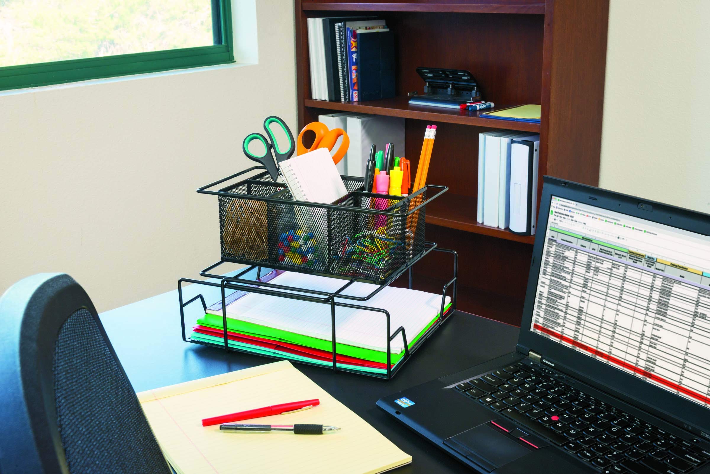 Really Good Stuff Group Materials Caddy (Black) - Image 3