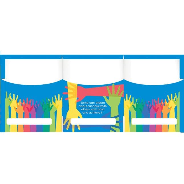 Really Good Stuff Group Project Folders with Helpful Tips - 3 Pocket - 12 Pack - Image 3