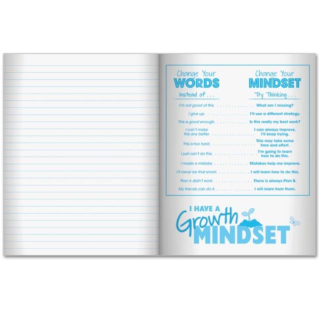 Really Good Stuff Growth Mindset Lined Journals -12 Pack- Interactive Journal Activities and Prompts - Help Kids Develop a Positive Mindset - Image 4