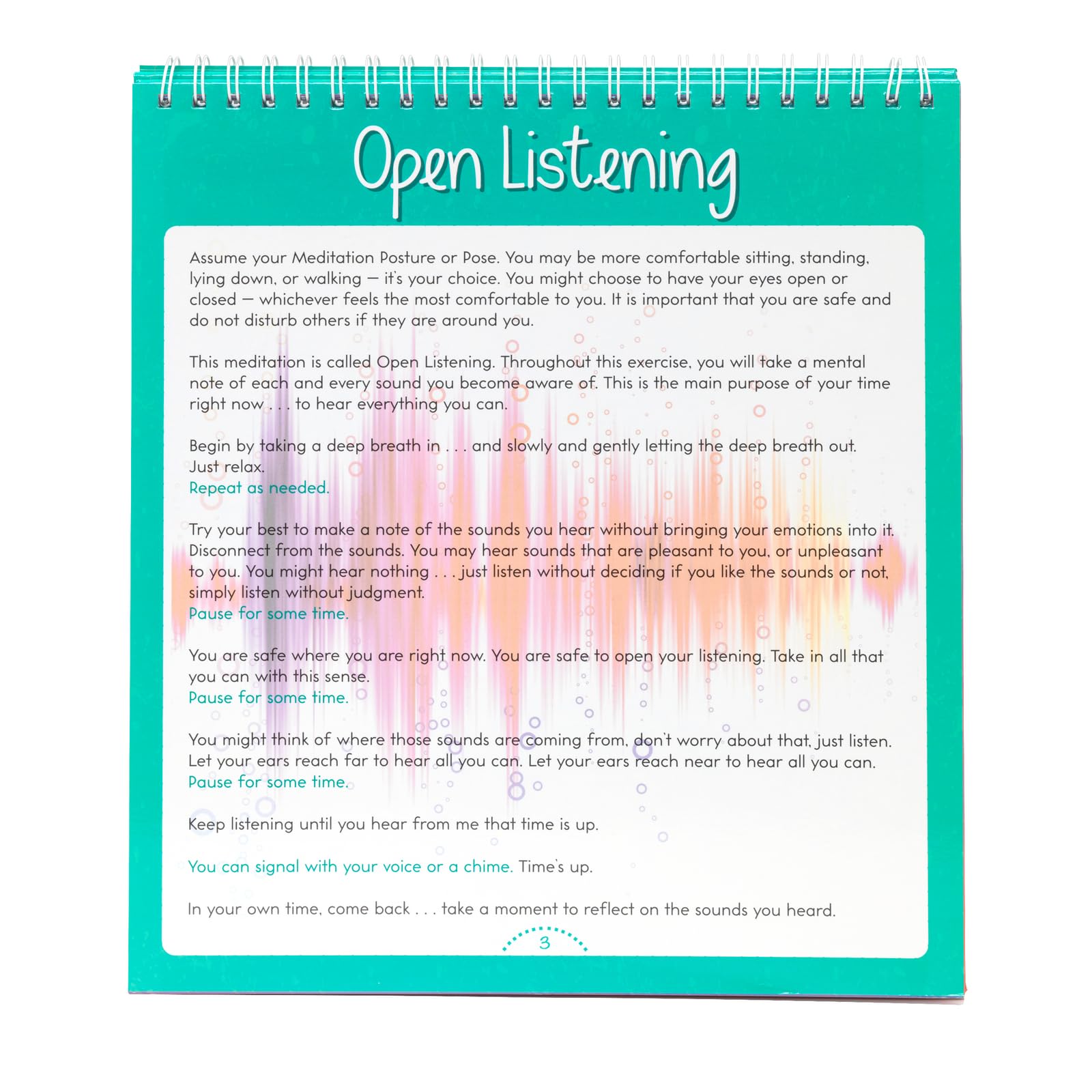 Really Good Stuff Guided Meditation for Healthy Living- Mindfulness Activity, Enhance Emotion Regulation Skills, Increase Focus & Improve Behavior - Image 5