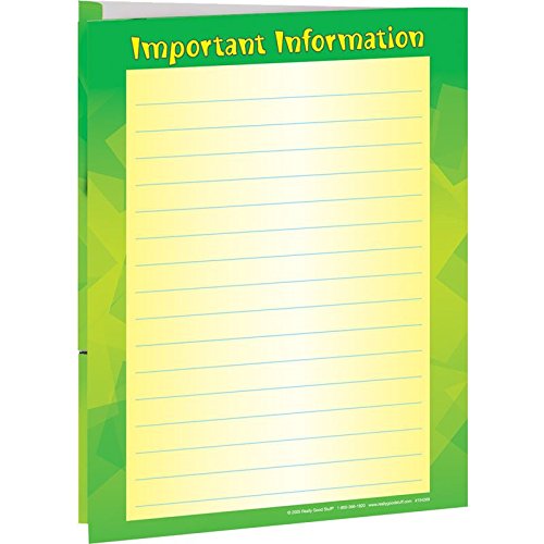 Really Good Stuff Important Papers Folders - 12 folders - Image 4