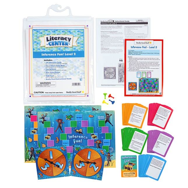 Really Good Stuff Inference Fun Level 2 Literacy Center - Use for Grades 4-5 - 1 Literacy Center - Image 6