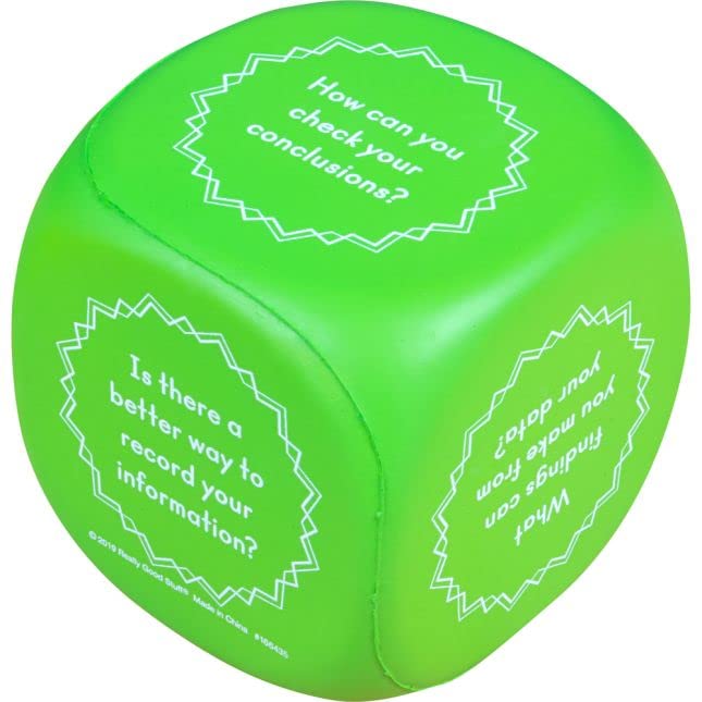 Really Good Stuff Intermediate Science Inquiry Cubes - 4-Pack - Image 3