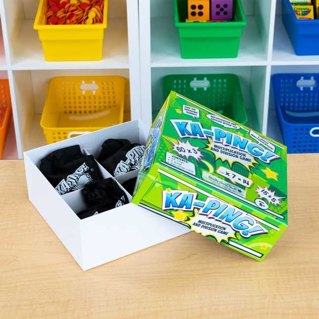 Really Good Stuff KA-PING! Multiplication and Division Game - 1 Game - Image 4