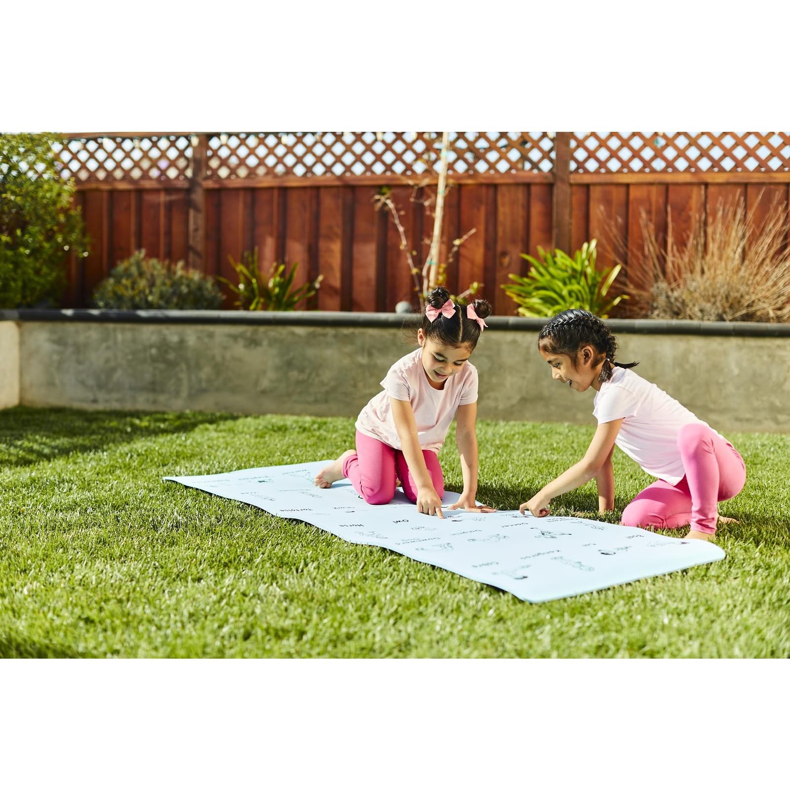 Really Good Stuff Kids Yoga Mat with 24 Illustrated Poses – Safe, Zero-Phthalate – 5mm Thick, Non-Slip, Soft Exercise Mat for Kids, Teens, Toddlers (68” x 24”) Perfect For Home And Classroom - Image 8