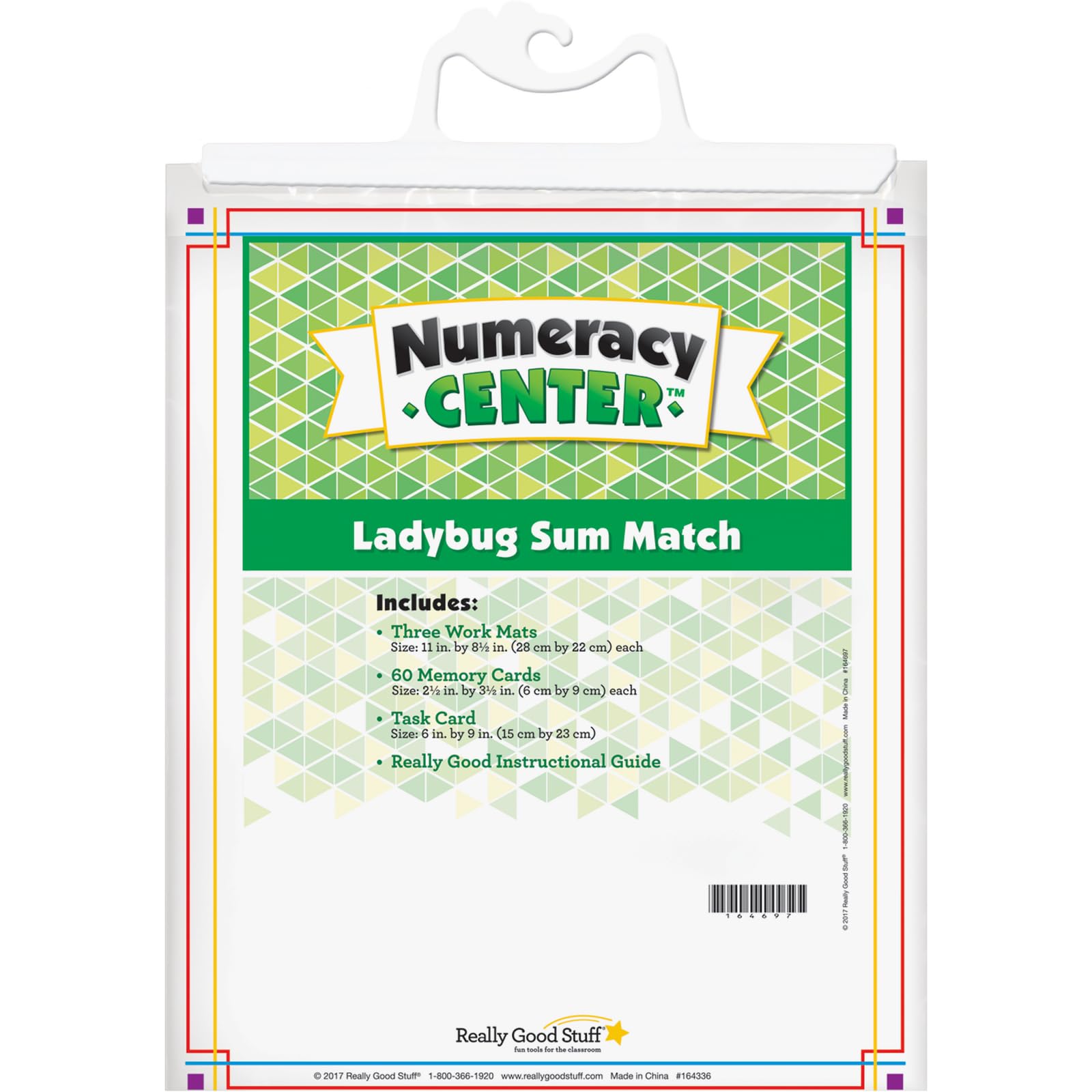 Really Good Stuff Ladybug Sum Match Numeracy Center - 1 numeracy Center - Image 6