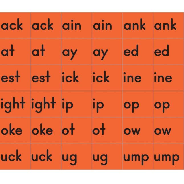Really Good Stuff Magnetic Chunks (Consonants, Blends, Digraphs, and Ending Phonograms) - 89 Tiles - Image 3