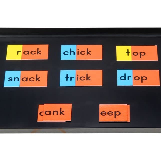 Really Good Stuff Magnetic Chunks (Consonants, Blends, Digraphs, and Ending Phonograms) - 89 Tiles - Image 4