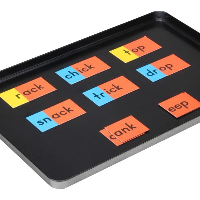 Really Good Stuff Magnetic Chunks (Consonants, Blends, Digraphs, and Ending Phonograms) - 89 Tiles - Image 5