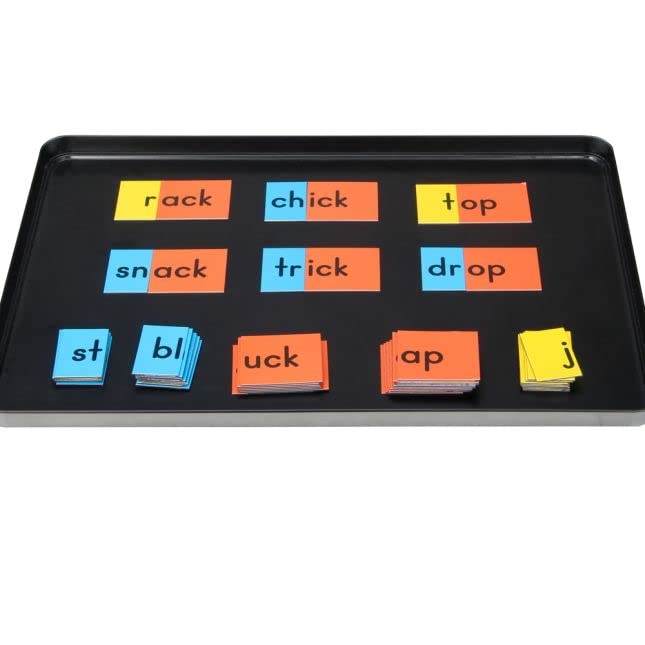 Really Good Stuff Magnetic Chunks (Consonants, Blends, Digraphs, and Ending Phonograms) - 89 Tiles - Image 8