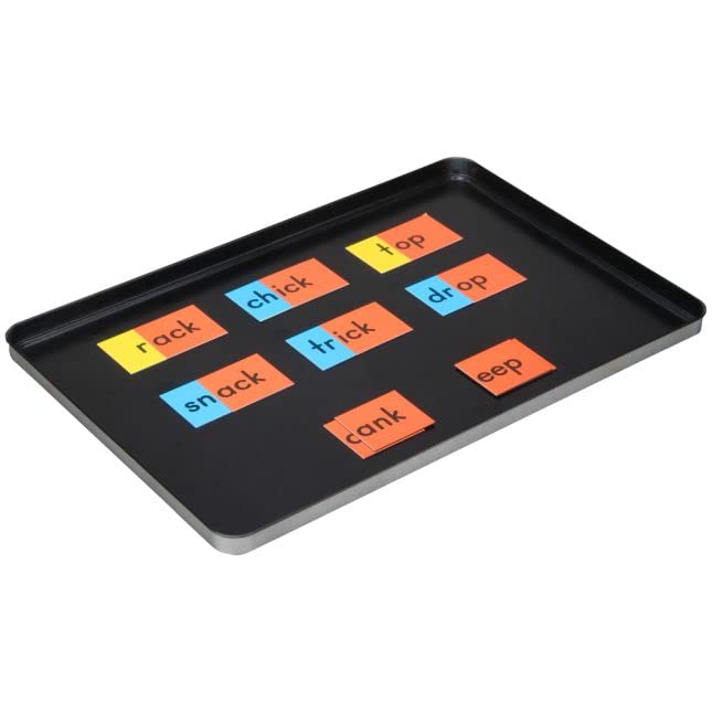 Really Good Stuff Magnetic Chunks (Consonants, Blends, Digraphs, and Ending Phonograms) - 89 Tiles - Image 9